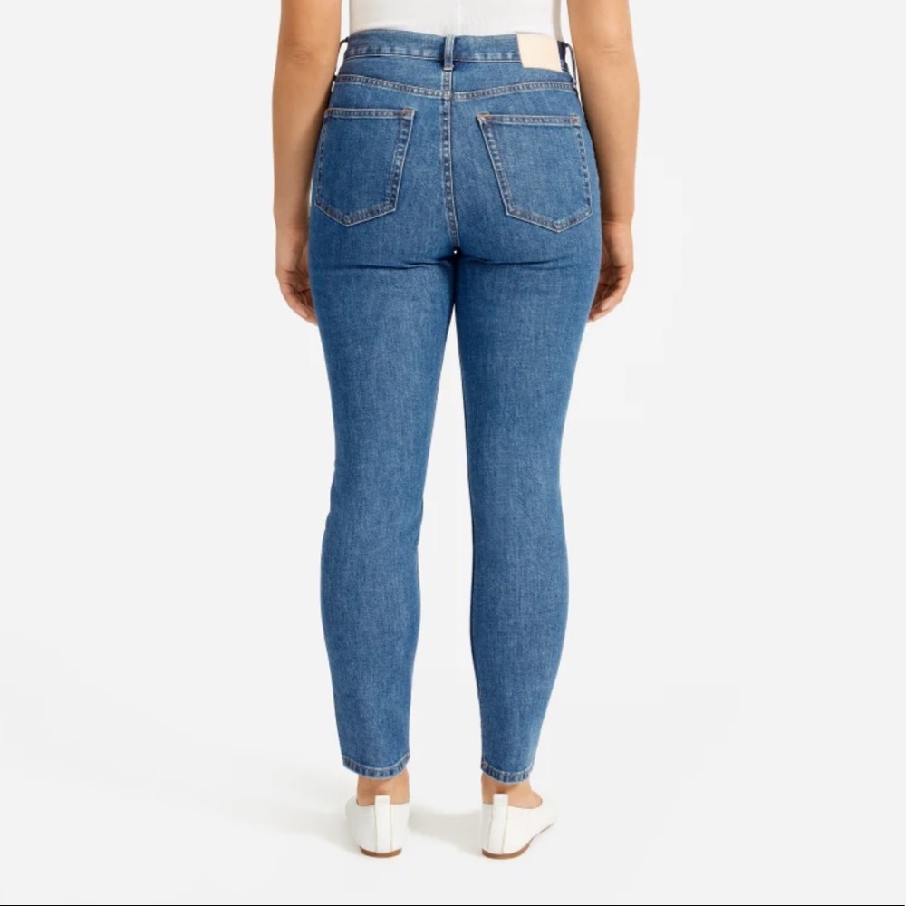 Everlane — High-Rise Skinny Jean, 27 Ankle